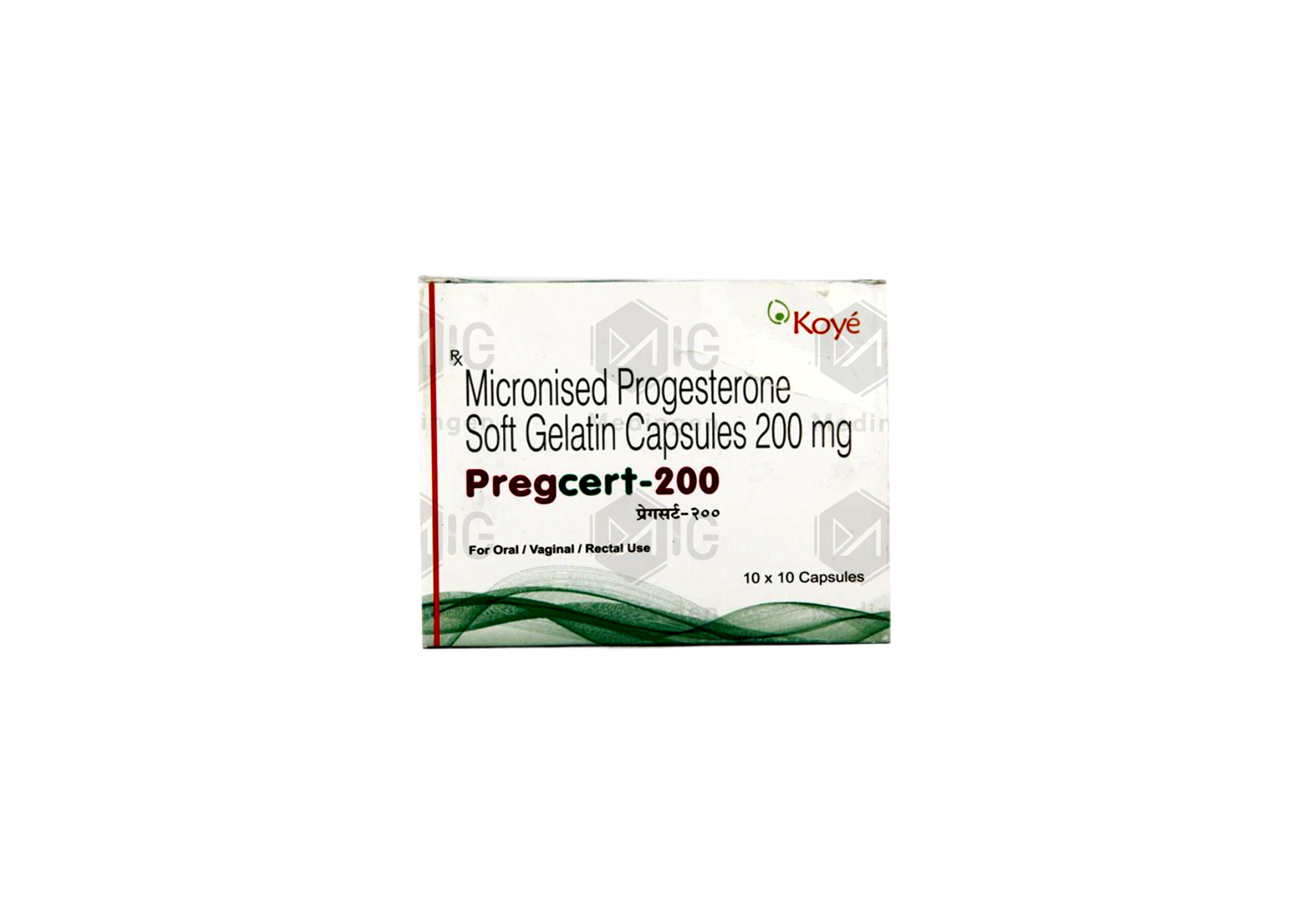 PREGCERT 200MG